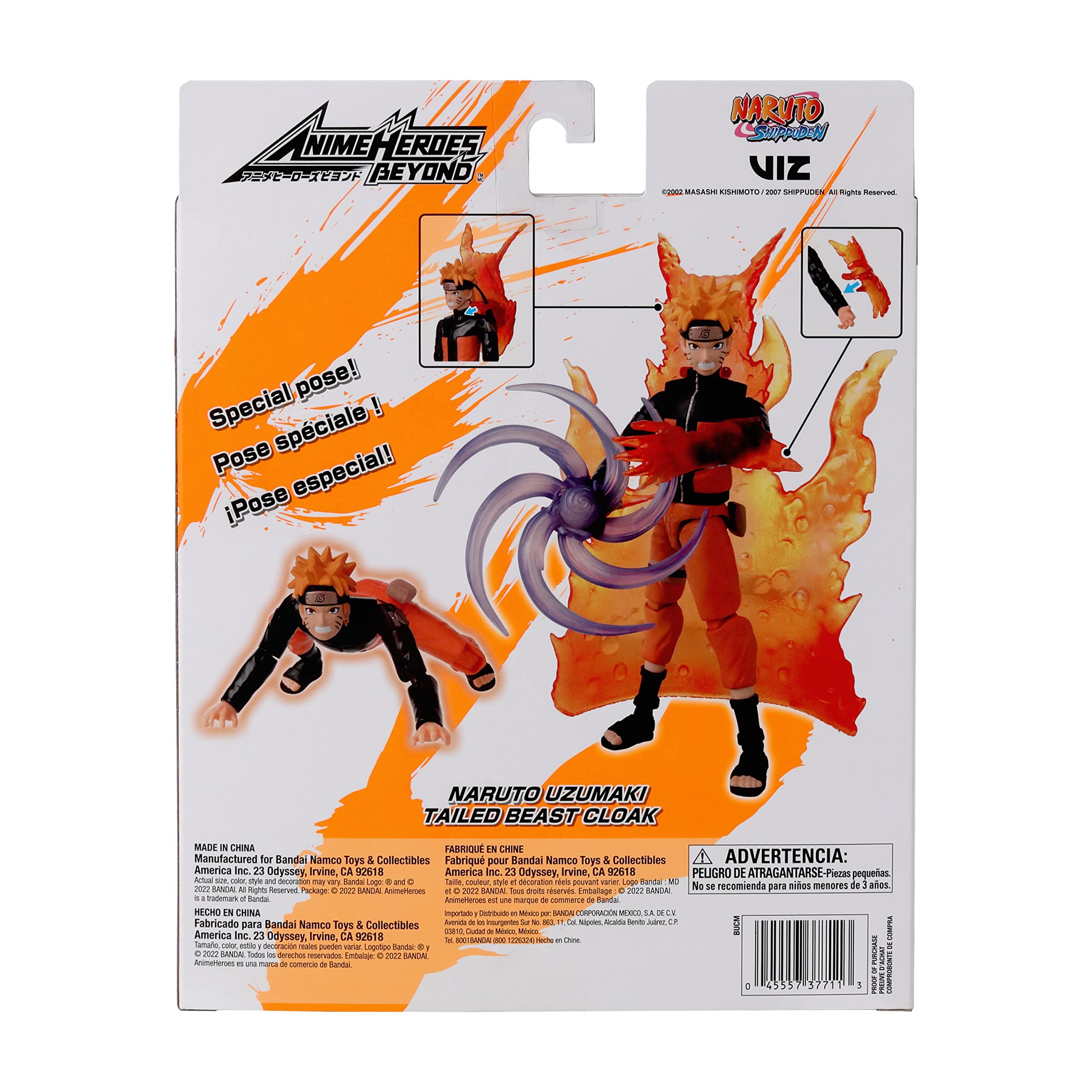 ANIME HEROES Beyond Naruto character-specific accessories expand storytelling
