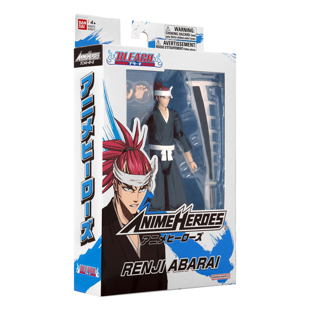 Collectible stance of ANIME HEROES Bleach Renji with other figures