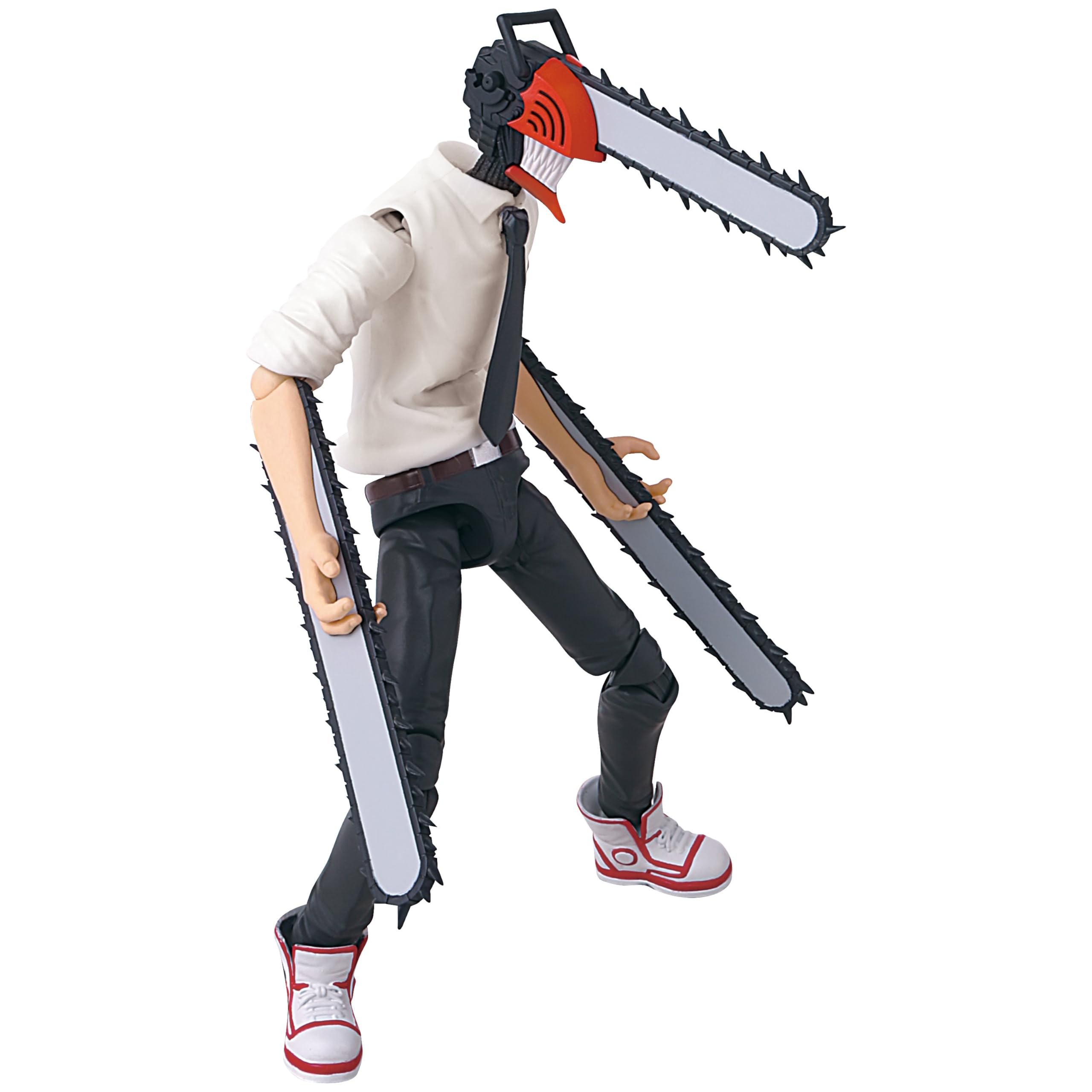 ANIME HEROES Chainsaw Man head sculpt with intense expression.