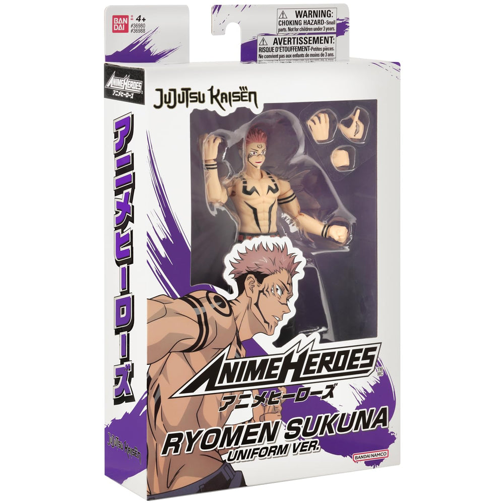 ANIME HEROES Ryomen Sukuna uniform ver figure durable build for long-term display