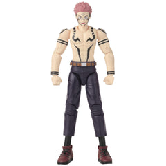 ANIME HEROES Ryomen Sukuna uniform ver figure side view for shelf display