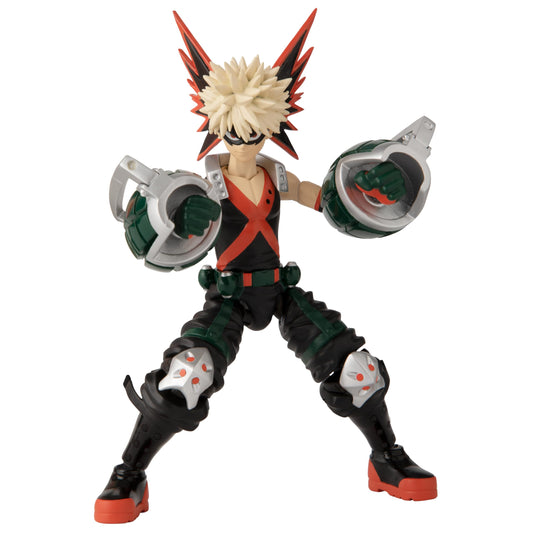 ANIME HEROES Katsuki Bakugo action figure ready for dynamic display and collection