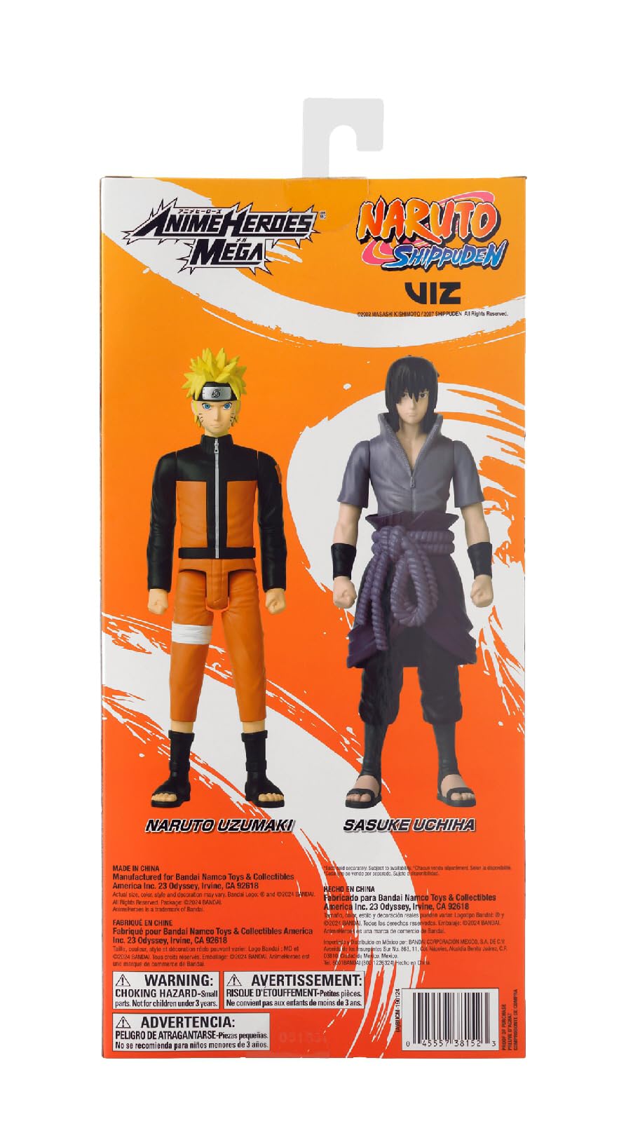 ANIME HEROES Sasuke Uchiha figure suitable for kids and adult collectors.
