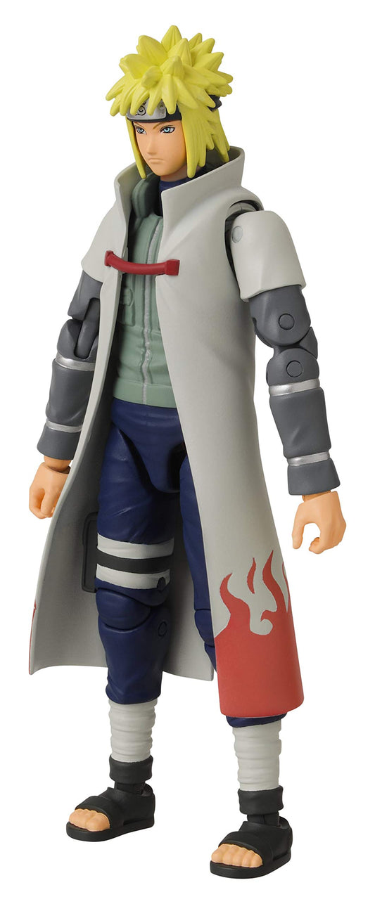 ANIME HEROES Minato Namikaze figure articulation highlight for dynamic posing.