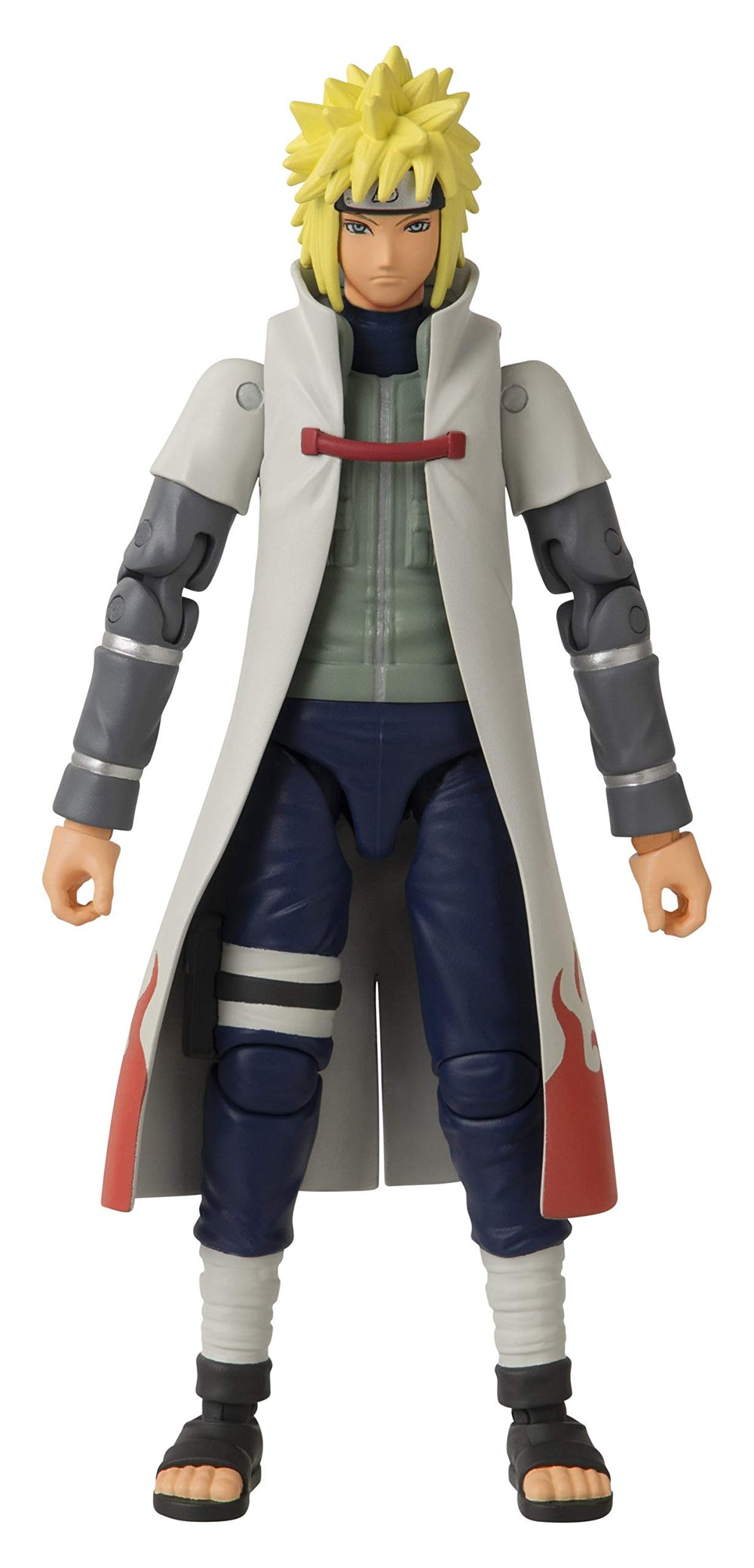 ANIME HEROES Minato Namikaze figure front view for display and poseable action.
