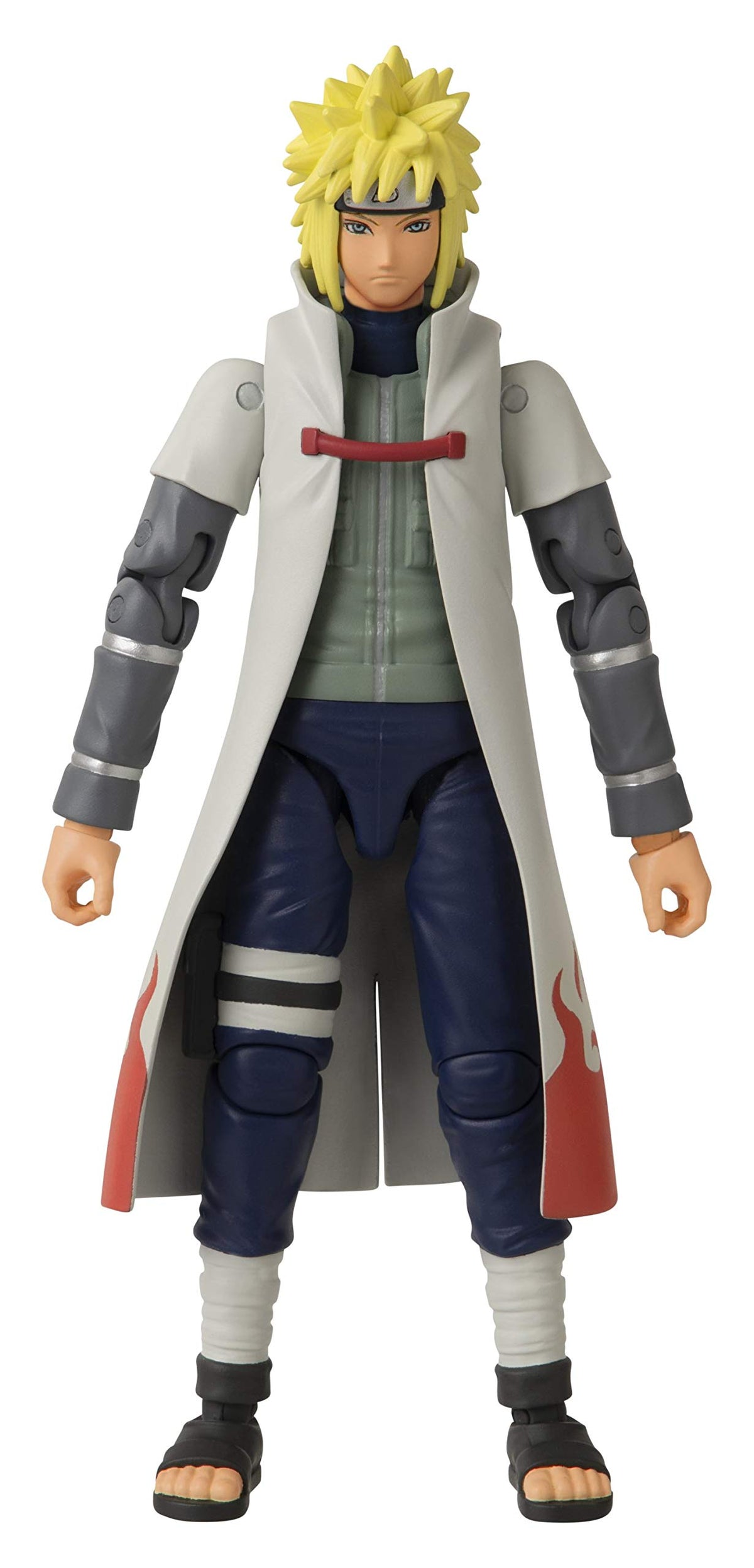 ANIME HEROES Minato Namikaze figure front view for display and poseable action.