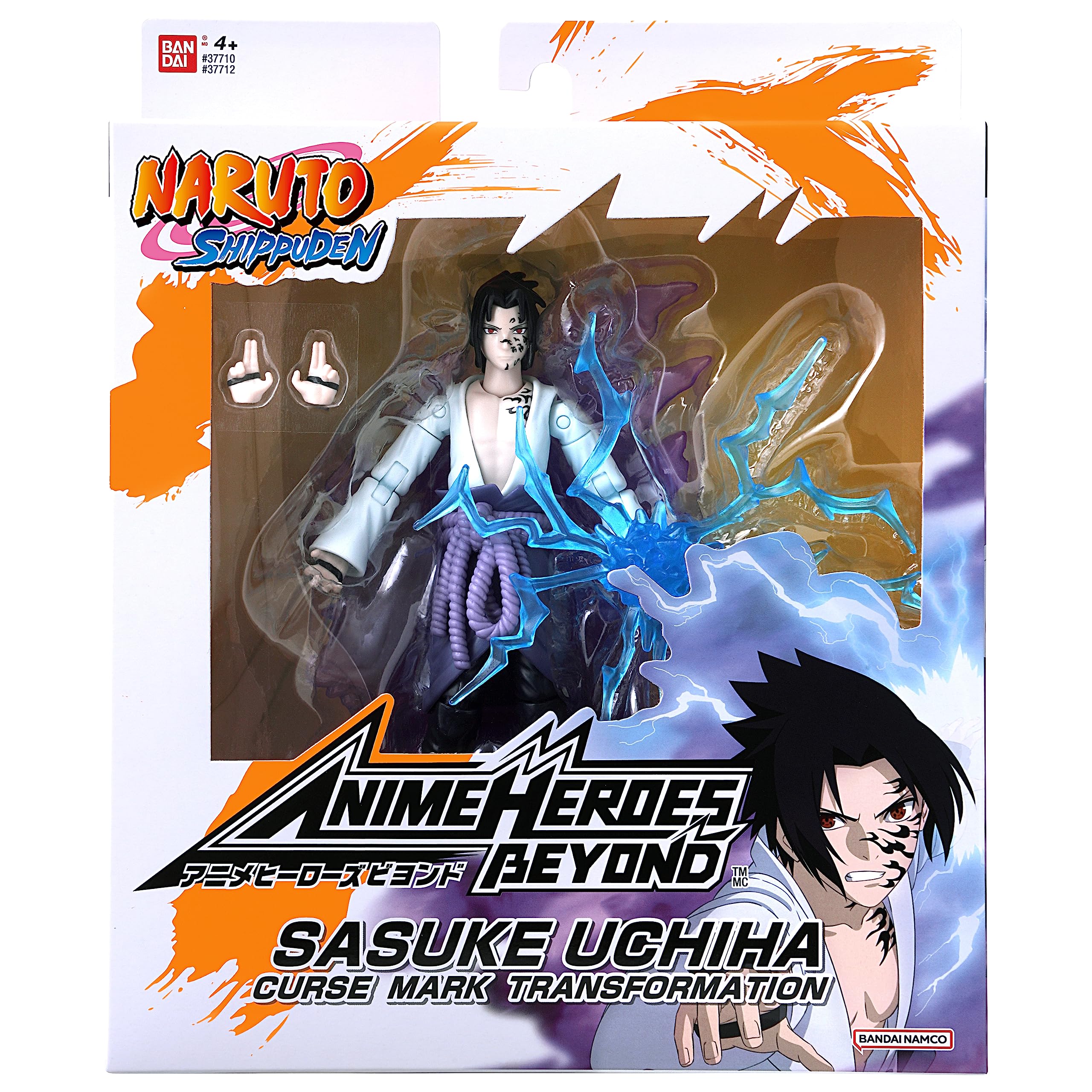ANIME HEROES 20+ articulation points support dynamic action and flexible stances.