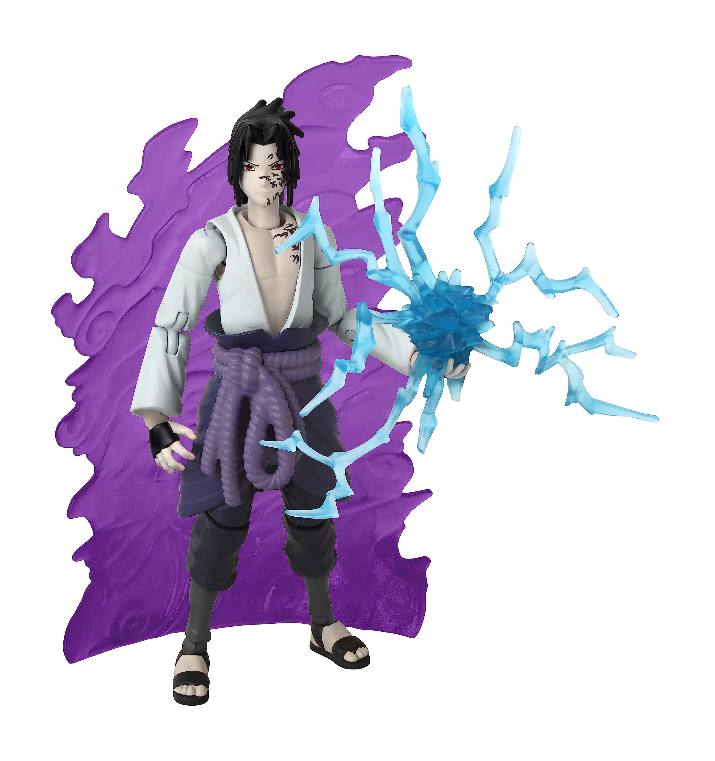 ANIME HEROES Curse Mark aura and articulation enable dramatic battle poses.