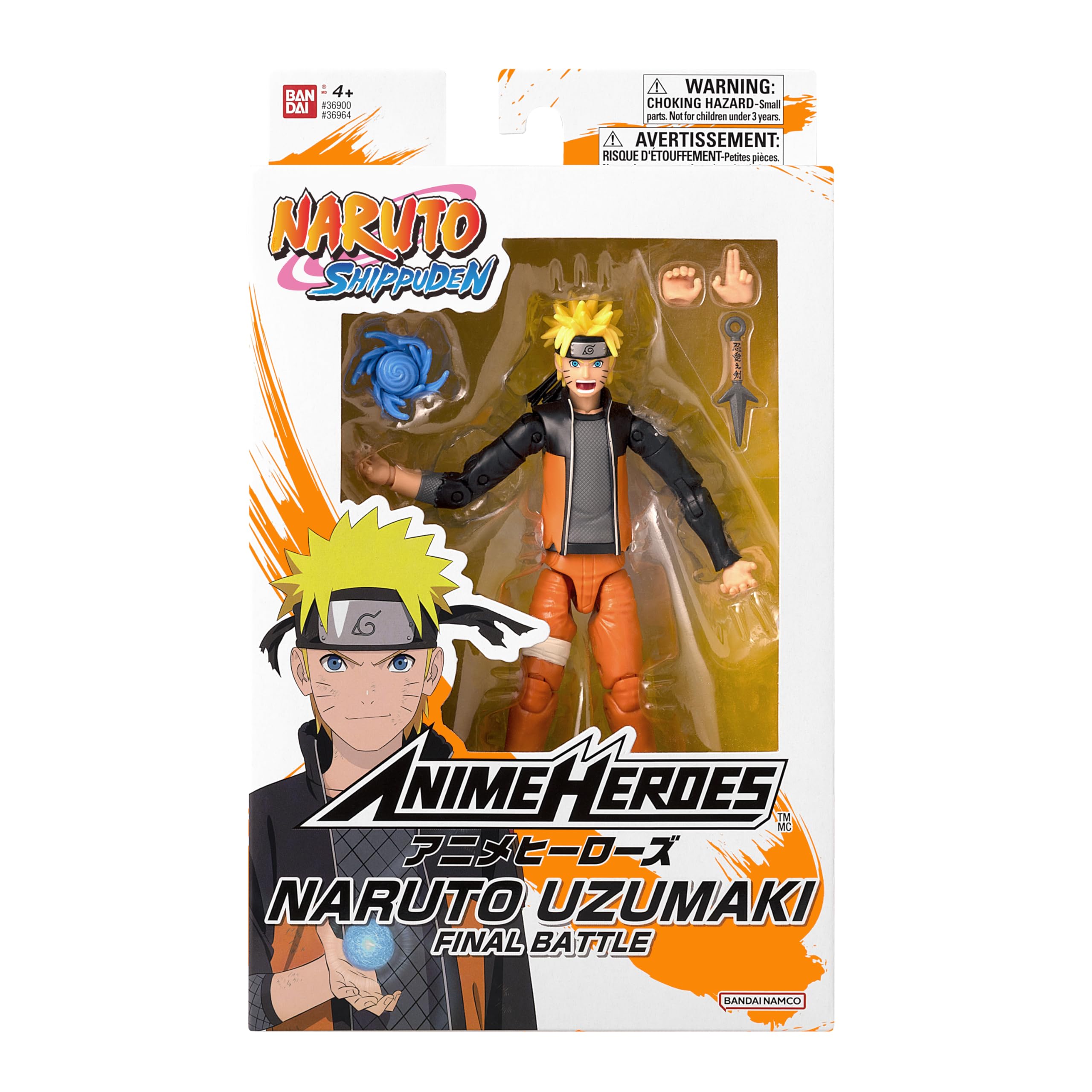 ANIME HEROES Naruto Final Battle detailed sculpt resembling the show