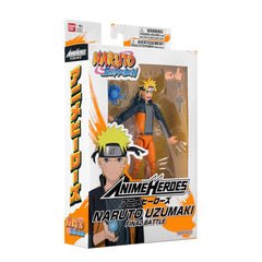 ANIME HEROES Naruto Final Battle lineup with other figures for display