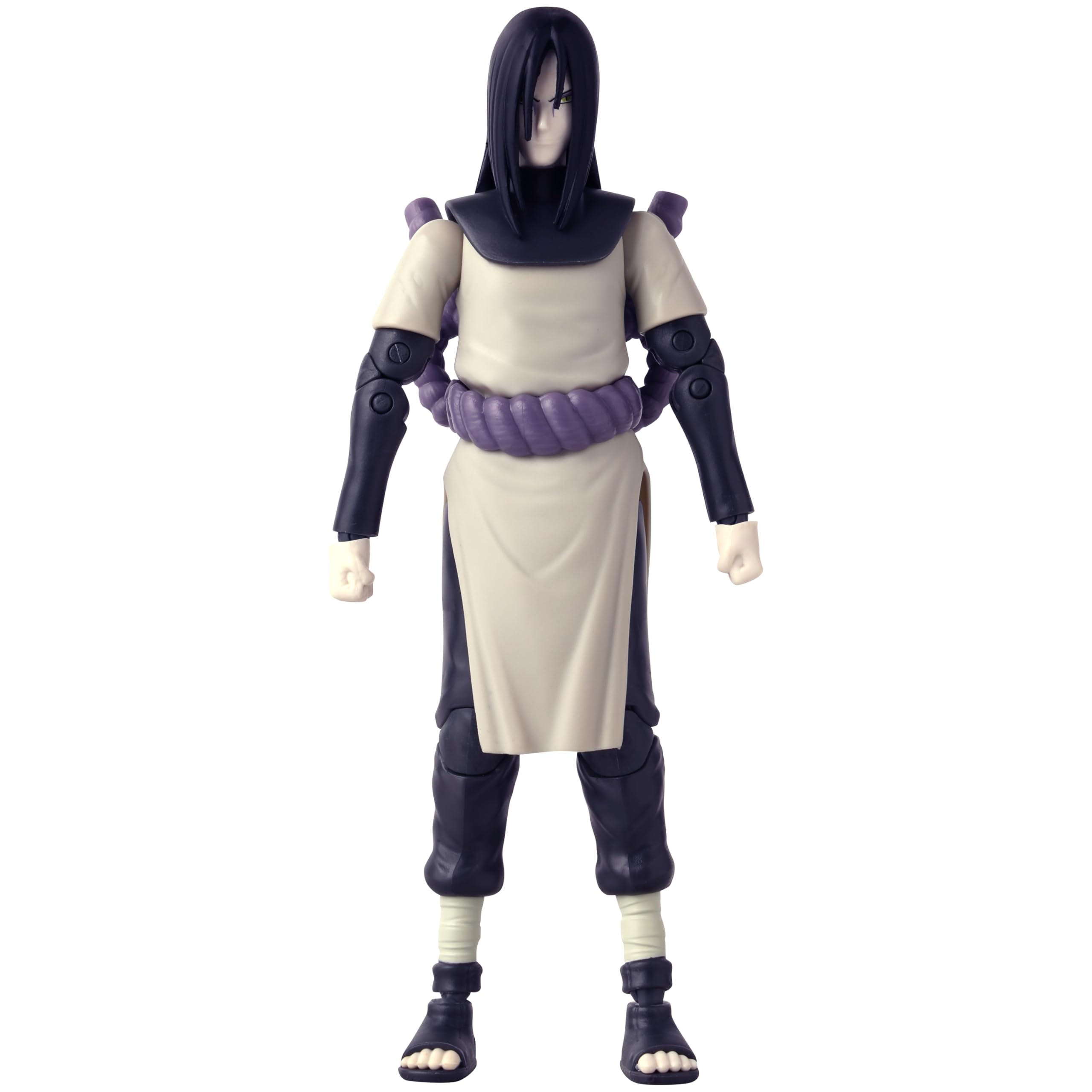 Close-up of Orochimaru sculpt showing true-to-show details.