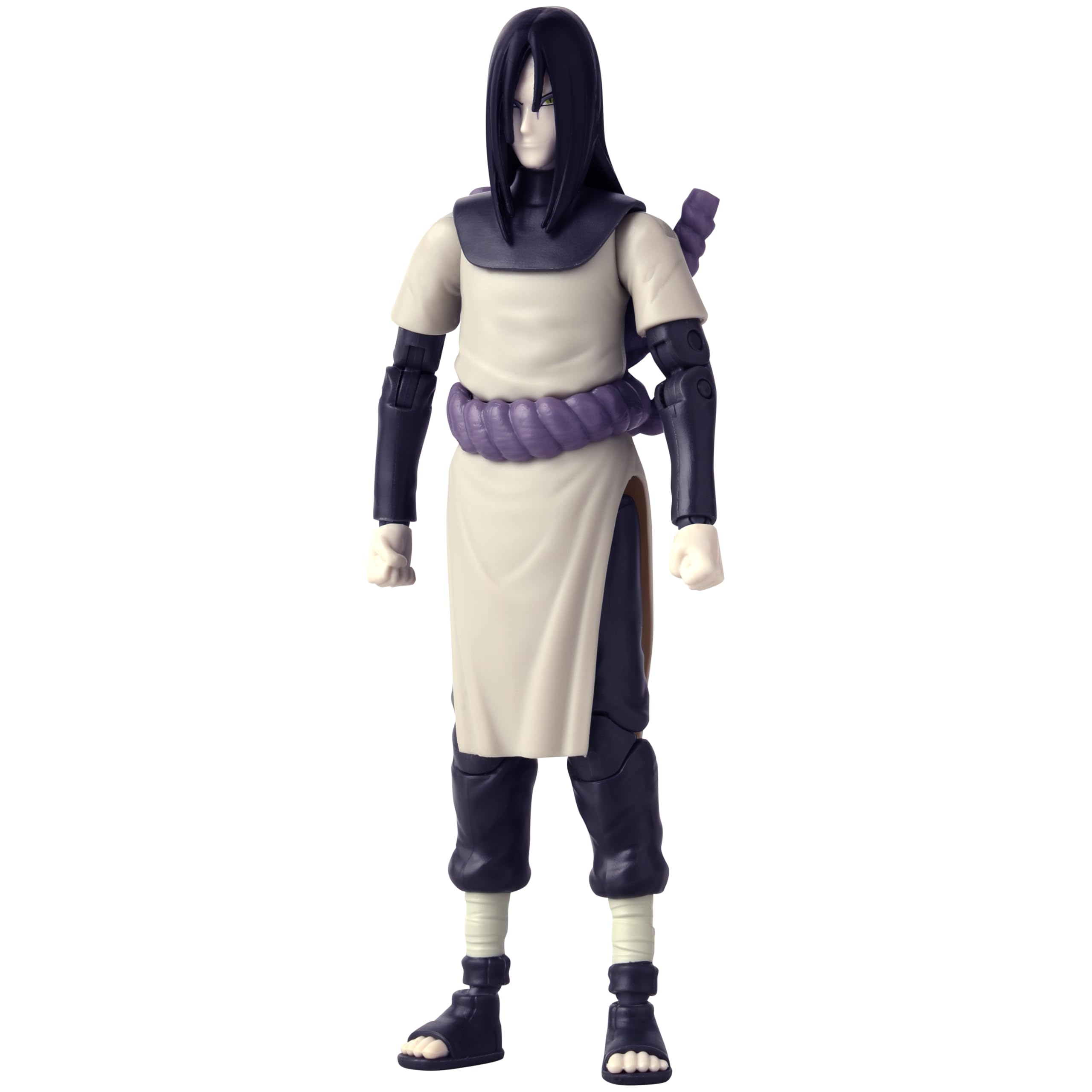 ANIME HEROES Naruto Orochimaru figure interchangeable hands enable versatile poses.