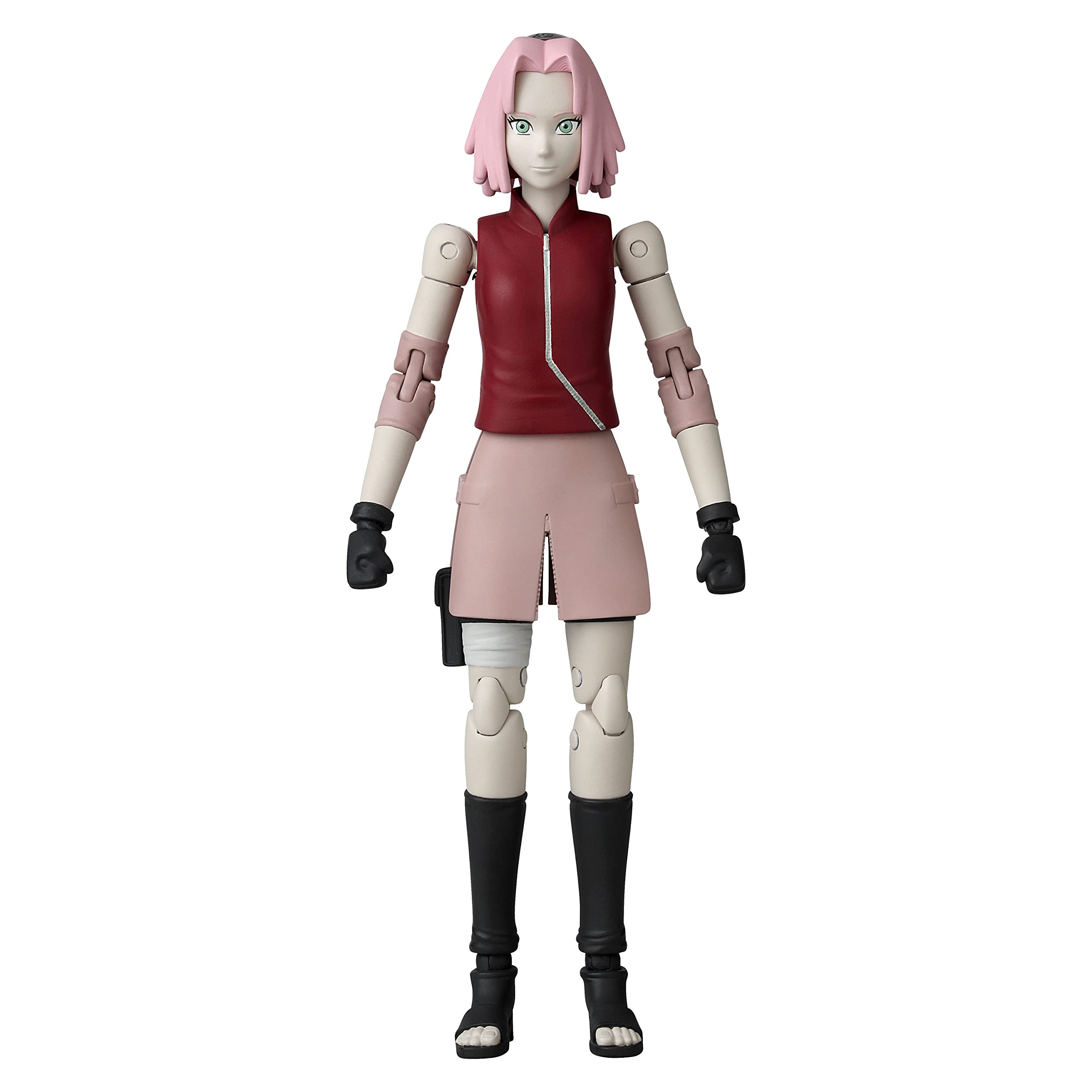 ANIME HEROES figure with 20+ articulation points for flexible action.
