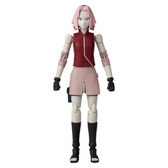 ANIME HEROES figure with 20+ articulation points for flexible action.