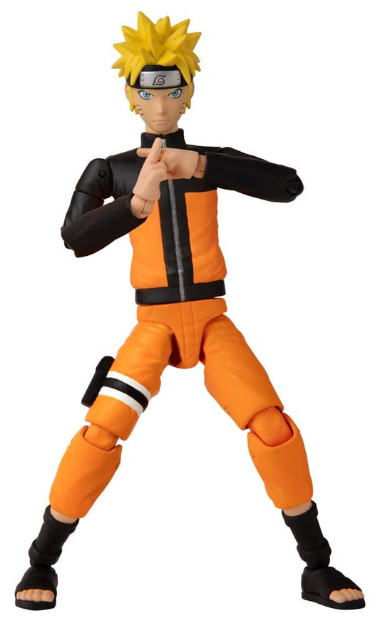 Anime Heroes Naruto Uzumaki figure highlights articulation points for versatile play