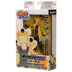 Anime Heroes Naruto Uzumaki Sage Six Paths display ready for showcase