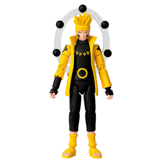 Anime Heroes Naruto Uzumaki Sage Six Paths with interchangeable hands for versatile recreations