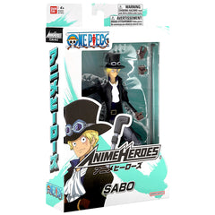 ANIME HEROES Sabo action figure detailed sculpt and texture.