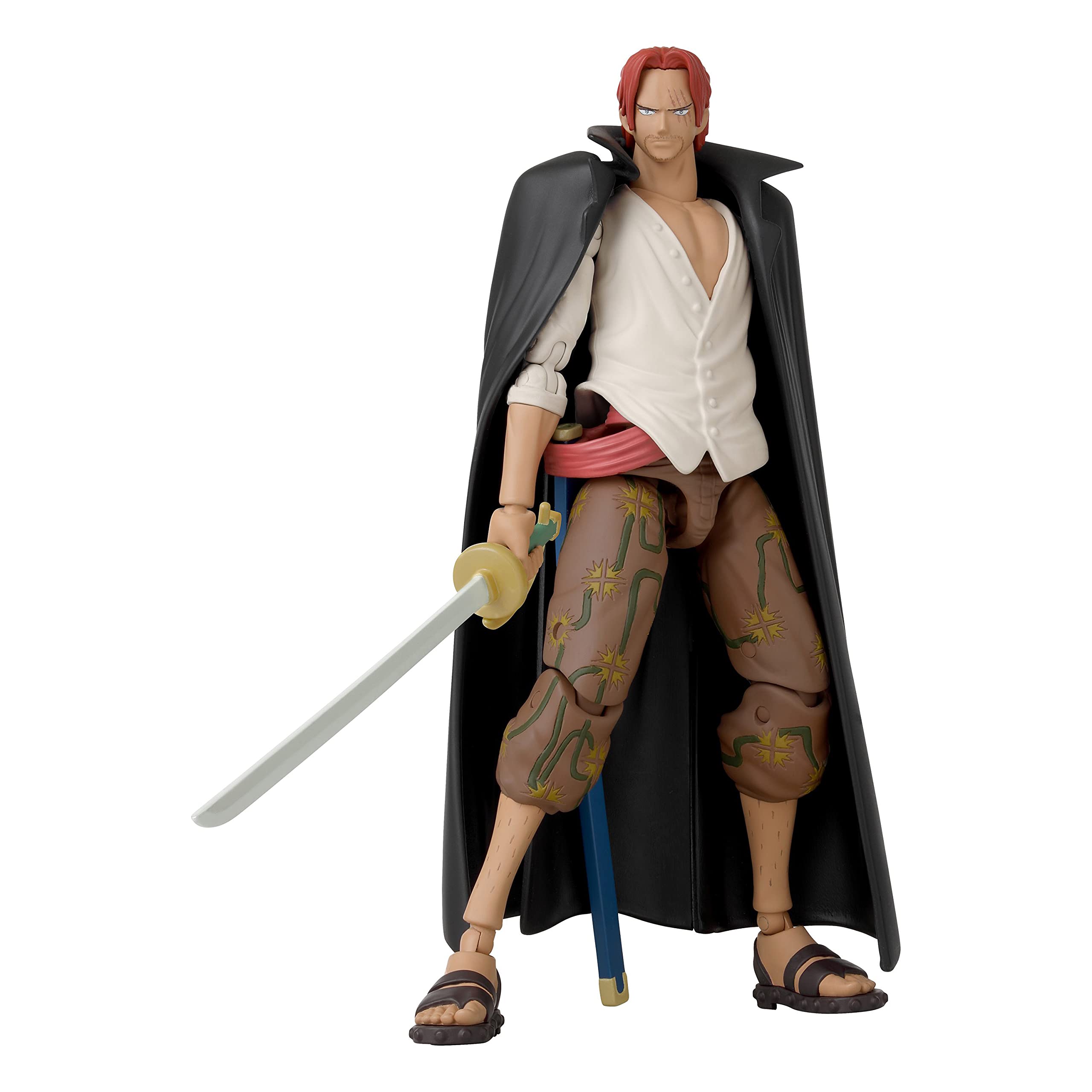 ANIME HEROES Shanks action figure front view for dynamic display