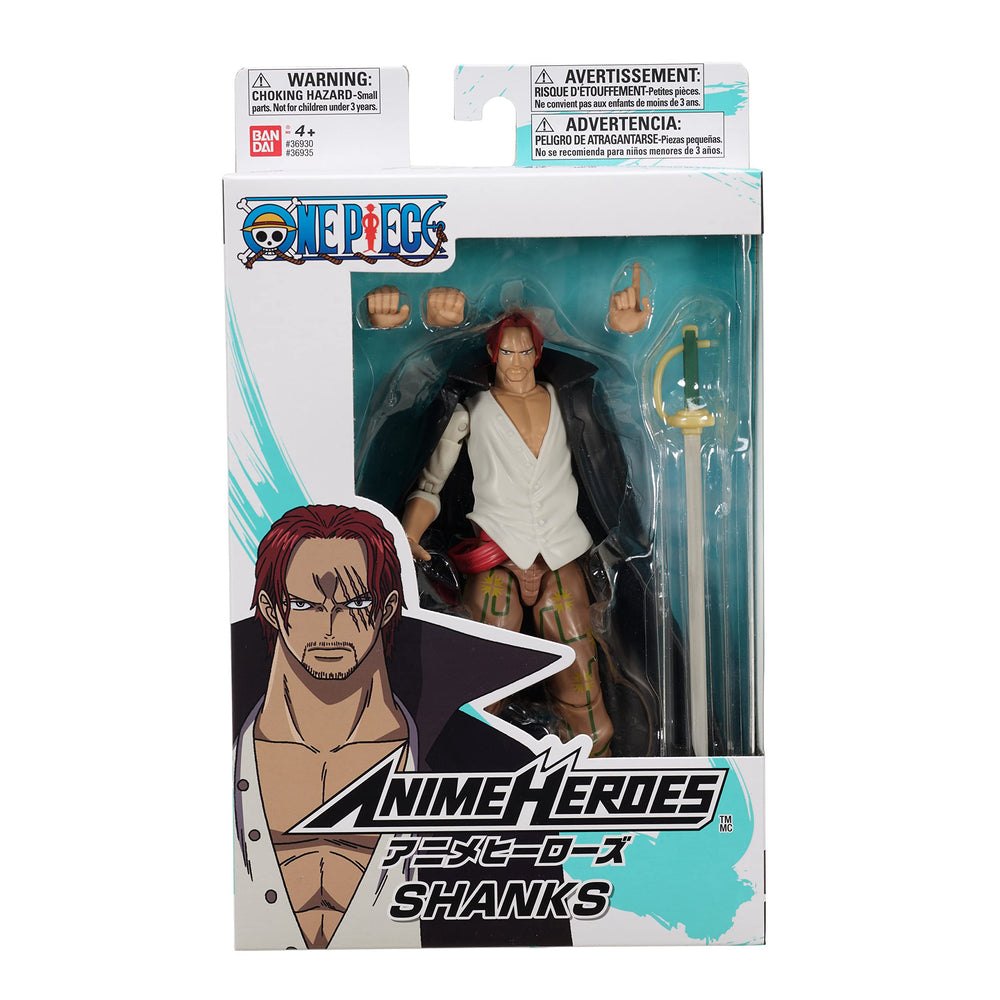 ANIME HEROES Shanks side view showing accurate features