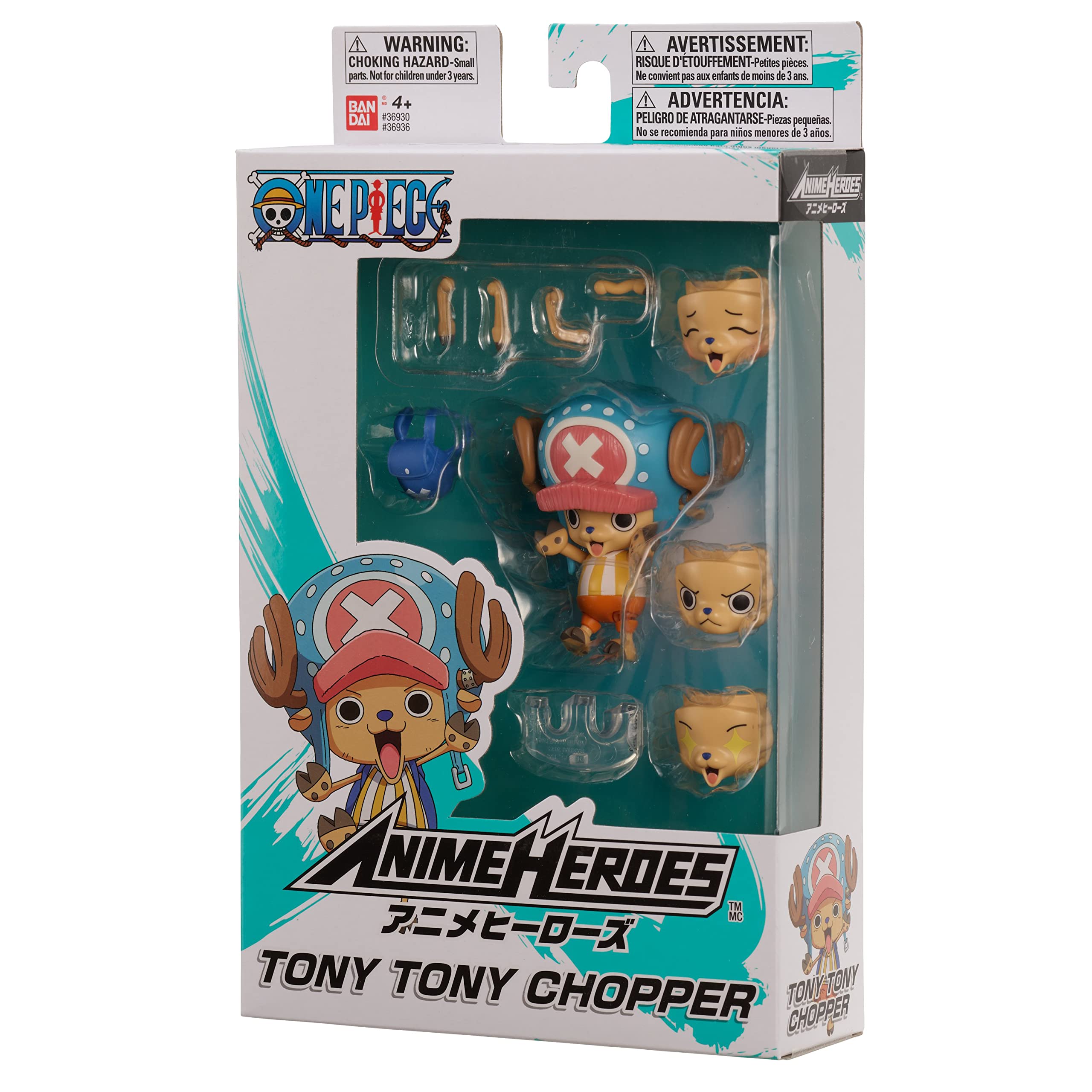ANIME HEROES Tony Tony Chopper fits your One Piece collection.