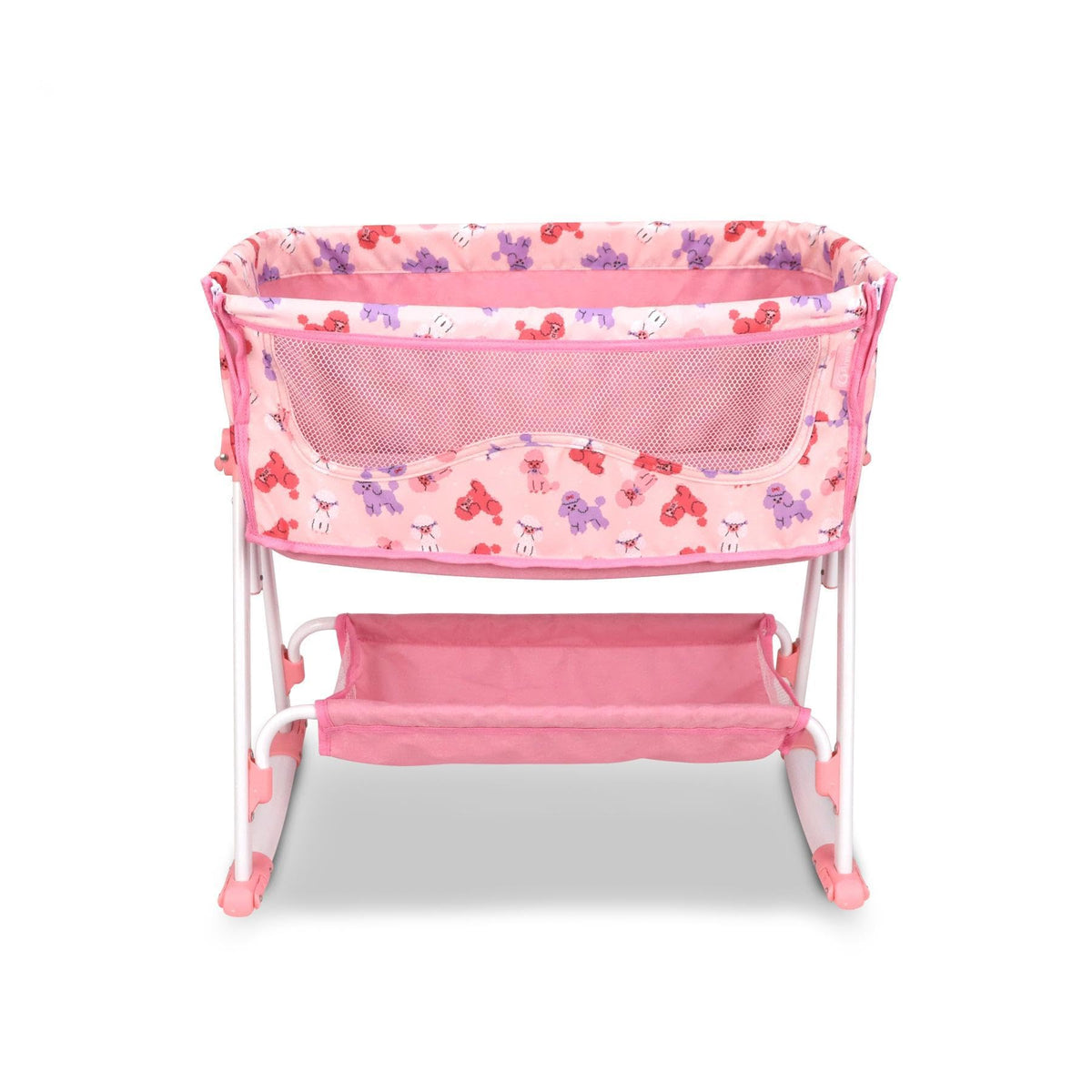 ANIVIA doll bed assembly with clear instructions for quick setup.