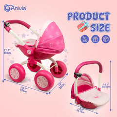 ANIVIA nursery playset assembly simplified for quick setup.