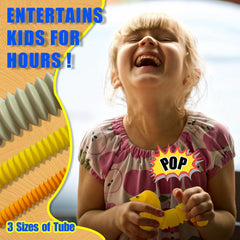 Aniymubao Animal Pop Tubes pack: six animal shapes in one set for creative play.