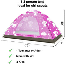 ANJ Outdoors KidzAdventure interior view reveals cozy space for 1–2 kids