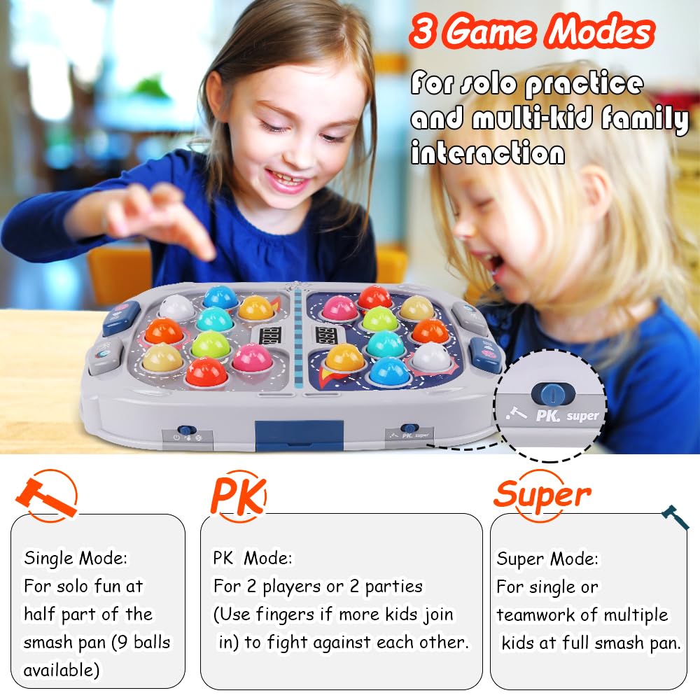 ANKKIE Whack Mole two score displays for real-time points.