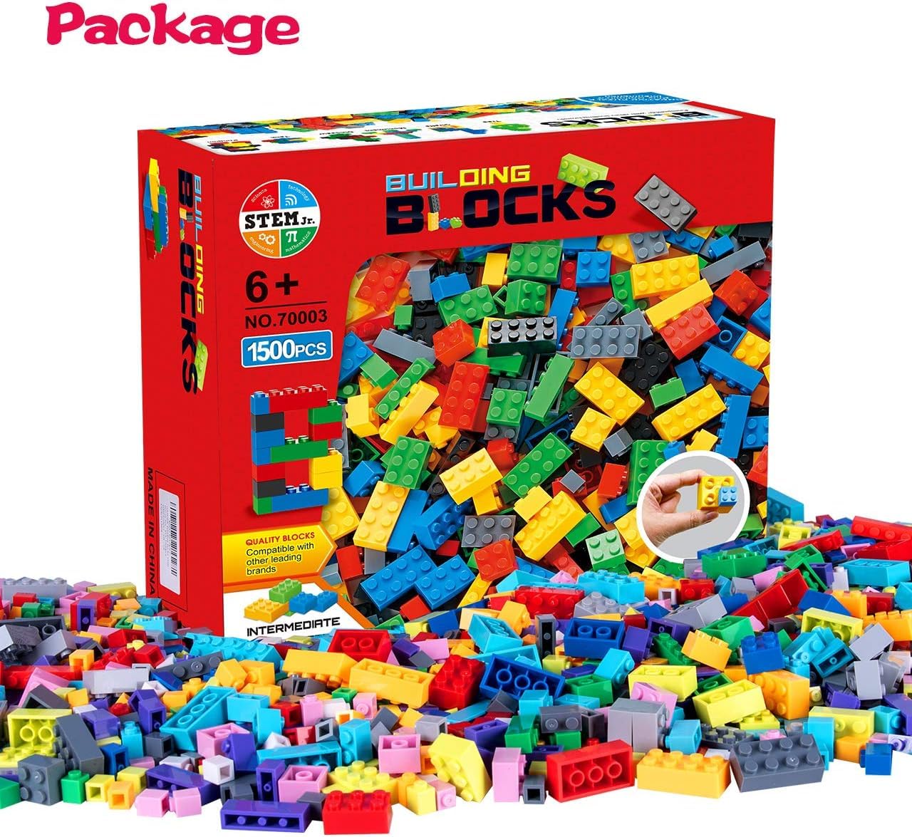 Anksono bricks encourage problem solving and spatial thinking.
