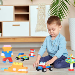 Anksono multi-shape blocks support varied projects and open-ended play