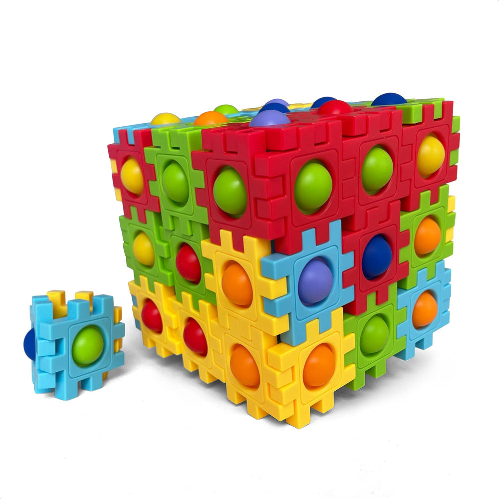 Anlabay Two-in-One Pop Blocks bubble popping for stress relief and concentration.
