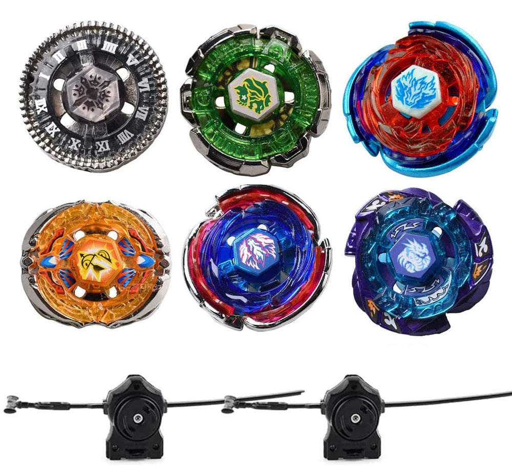 Anliv Art Gyros Bey Burst top spins quickly for action-packed battles.