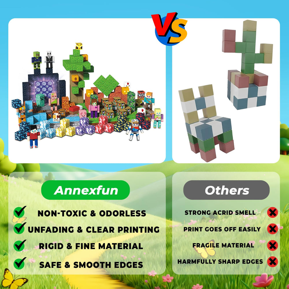 Ten Annexfun action figures included for imaginative storytelling and role-play.