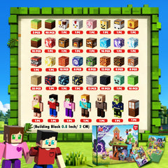 Annexfun action figures with magnetic blocks enabling imaginative storytelling play