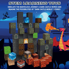 Annexfun bright color magnetic cubes promote hands-on building and focus.