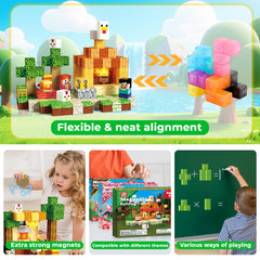 Annexfun compatibility with most magnetic cube sets expands creative options.