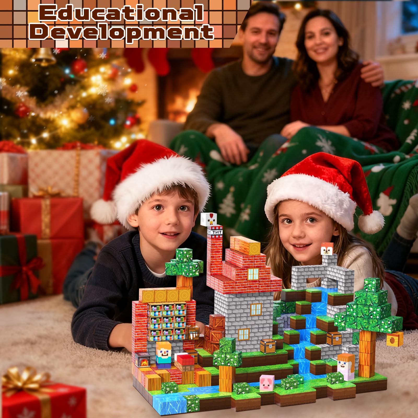 Annexfun Grassland trees scene fosters imaginative narratives and motor coordination.