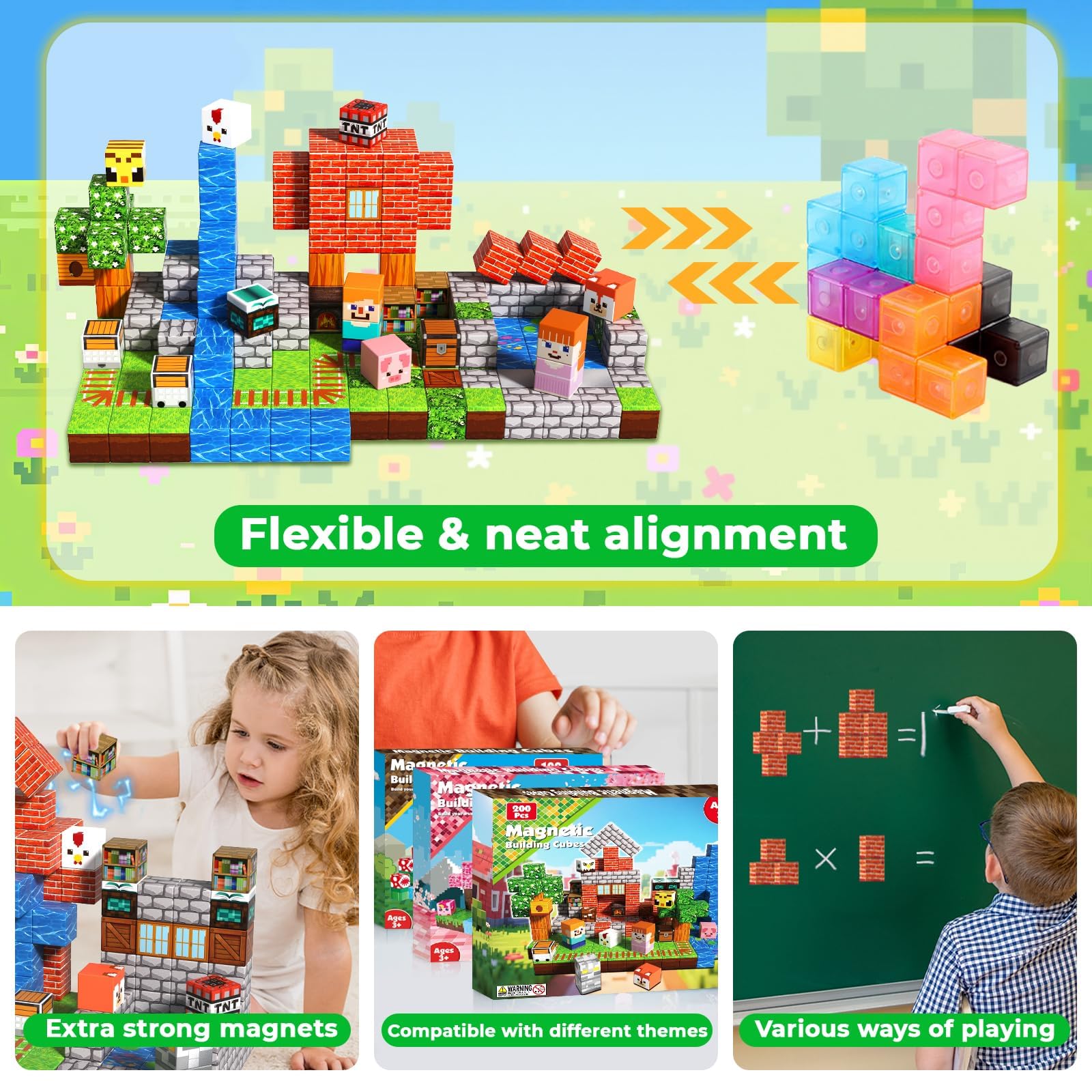 Annexfun idea booklet shows patterns and builds to spark imagination.