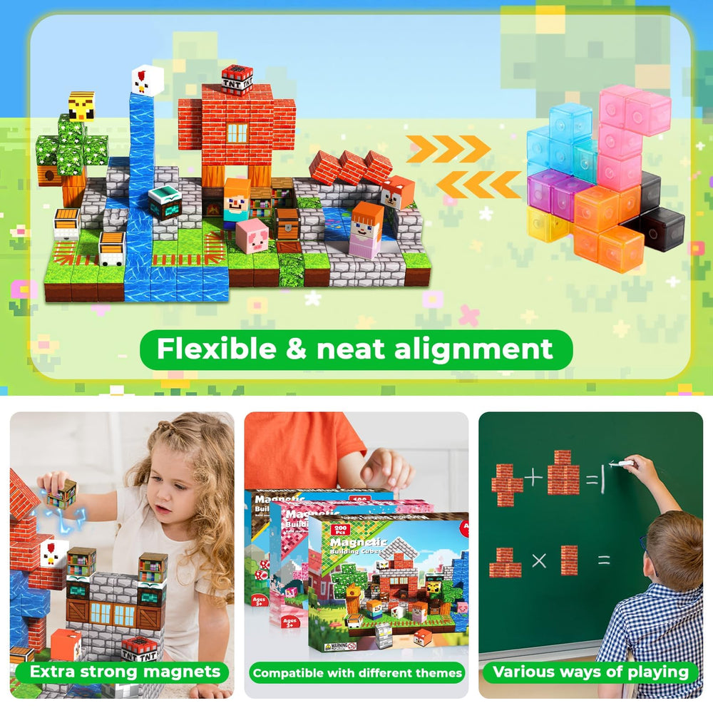 Annexfun idea booklet shows patterns and builds to spark imagination.
