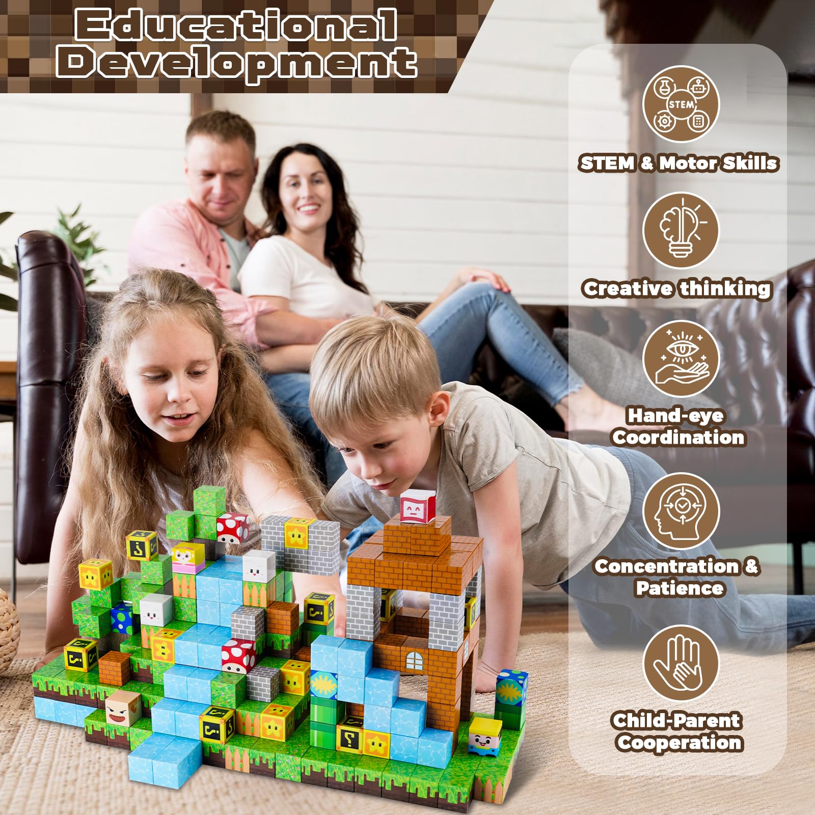 Annexfun Magnetic Blocks classroom gift idea for birthdays and holidays.