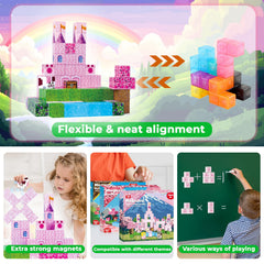 Annexfun blocks use safe ABS plastic with smooth edges for worry-free handling.