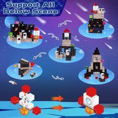 Annexfun magnetic blocks bell sound invites tactile and auditory exploration.