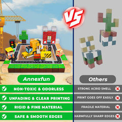 Annexfun magnetic blocks station rescue showcase cooperative rescue play opportunities