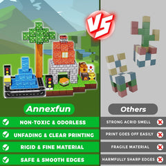 Annexfun vibrant-colors: bright hues support sensory exploration and focus