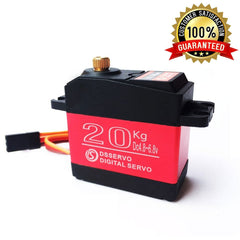 ANNIMOS DS3218MG waterproof rubber seals ensure reliability in wet conditions.