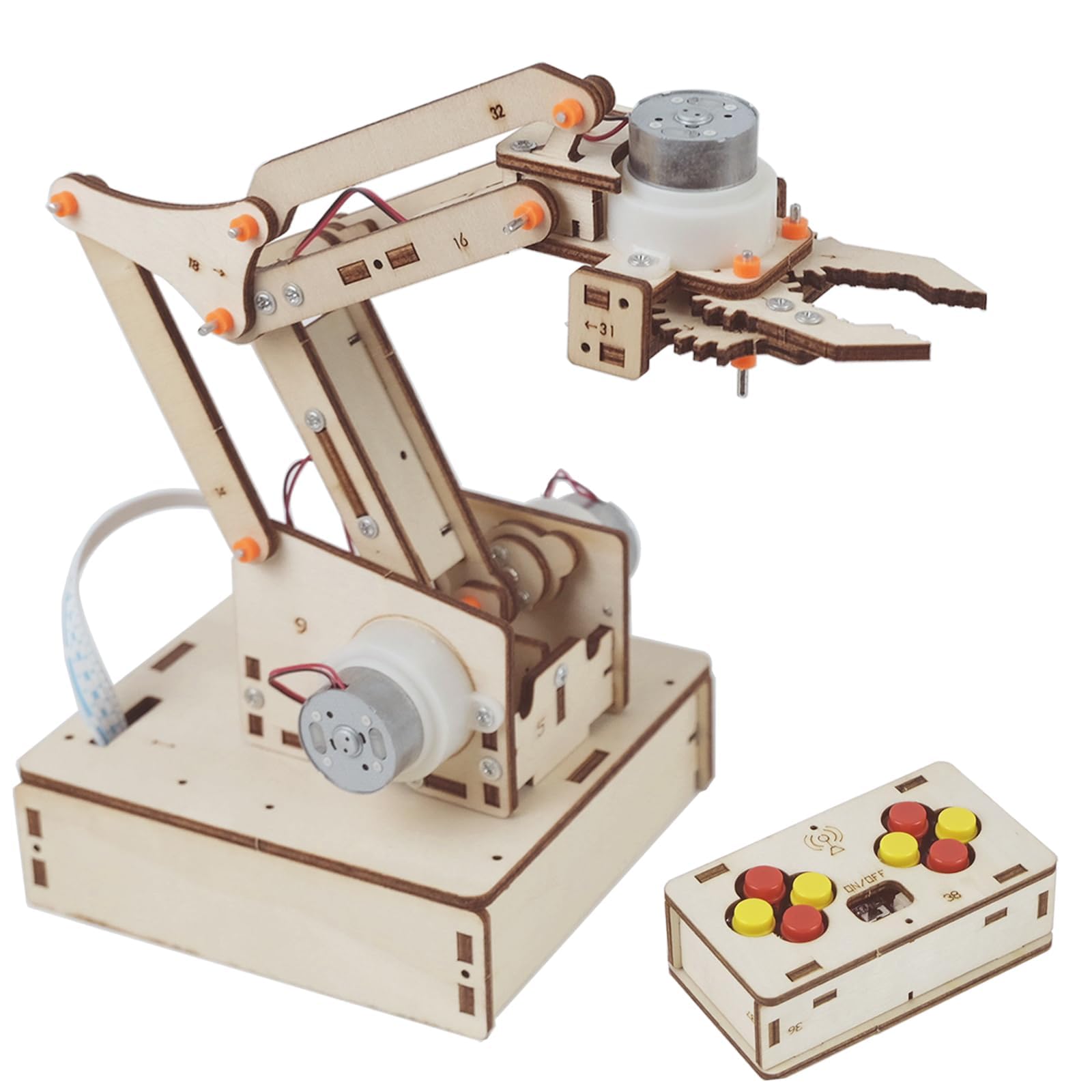 ANNISOKA robot arm kit base with motors for hands-on robotics exploration.