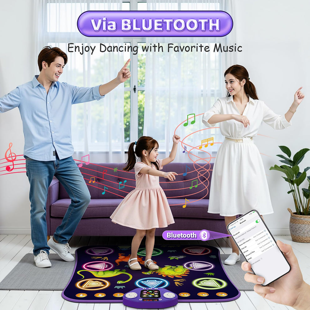 ANNKIE five-mode game dance mat challenges eye-foot coordination.