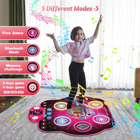 ANNKIE Dance Mat six-button pad highlights interactive movement